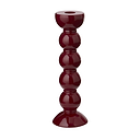 Tall Cherry Bobbin Candlestick - 24cm