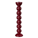 Extra Tall Cherry Bobbin Candlestick - 33cm