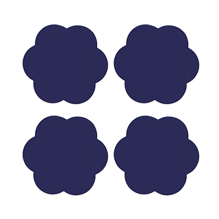 Navy Coasters – Set of 4