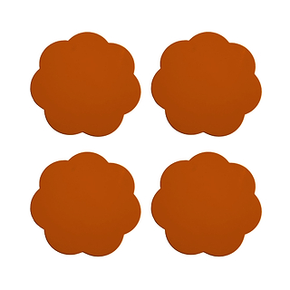 Orange Coasters – Set of 4