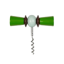 Bow Tie Corkscrew Leaf & Eau de Nil