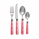 Wave Cutlery - Watermelon & Pink (16‑Piece Set)