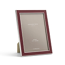 Cherry Enamel & Silver Frame