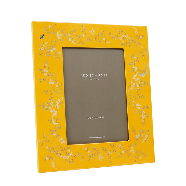 Yellow Chinoiserie Frame