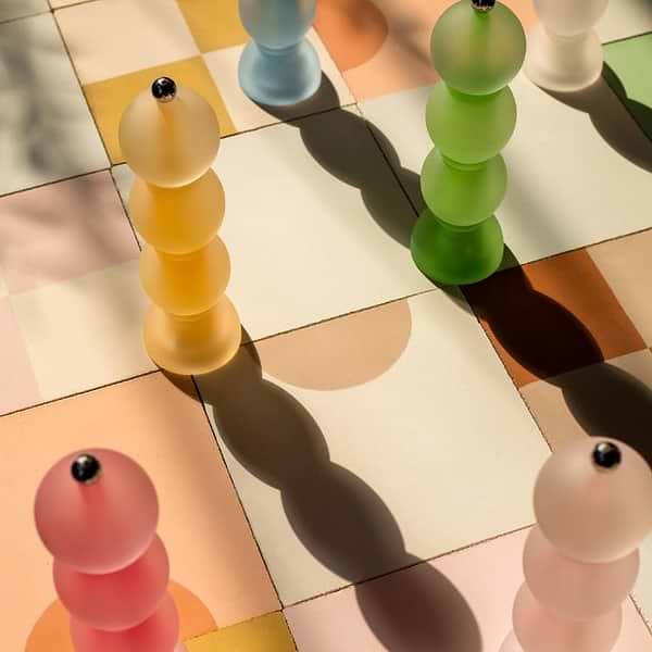 Pale Pink Frosty Bobbin Salt or Pepper Mill
