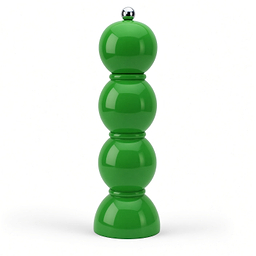 Leaf Green  Bobbin Salt or Pepper Mill