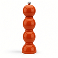 Orange Bobbin Salt or Pepper Mill