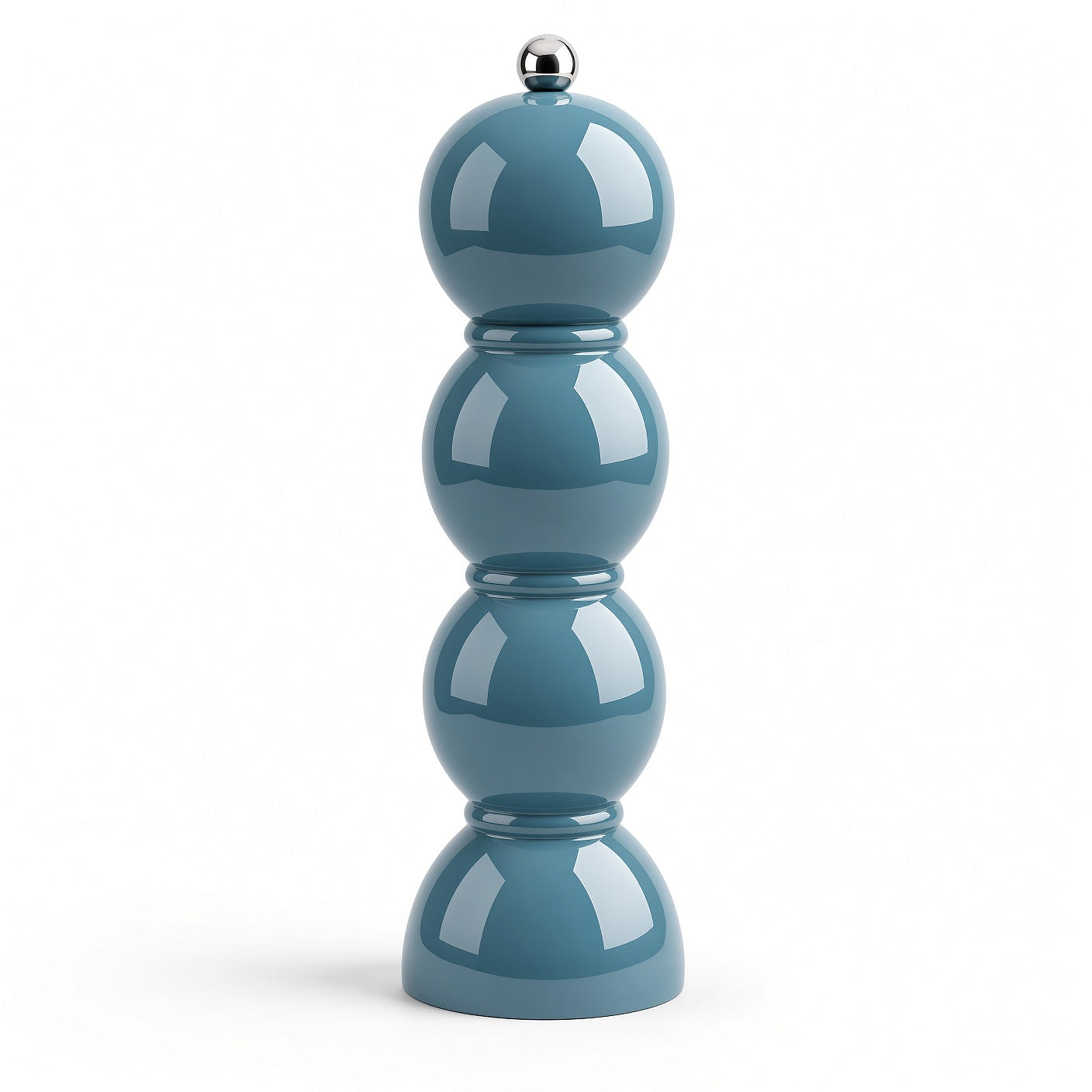 Chambray Blue  Bobbin Salt or Pepper Mill