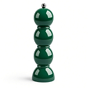 Racing Green Bobbin Salt or Pepper Mill