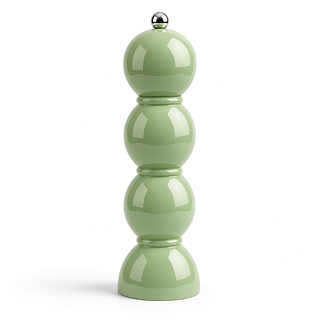 Sage Green Bobbin Salt or Pepper Mill