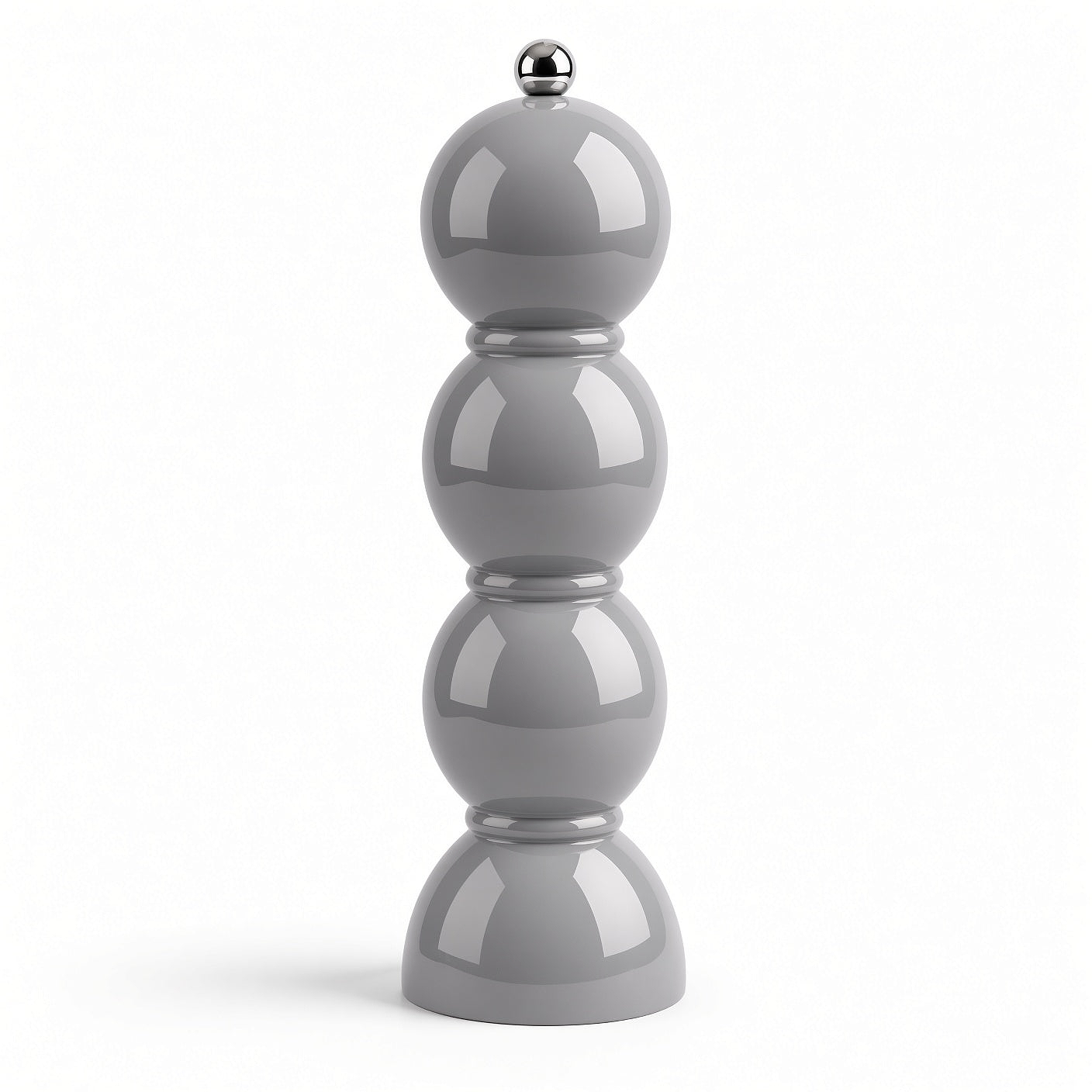 Chiffon Grey Bobbin Salt or Pepper Mill
