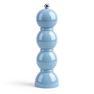Periwinkle Bobbin Salt or Pepper Mill