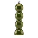 Khaki Bobbin Lacquer Salt or Pepper Mill