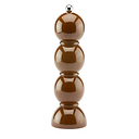 Chocolate Bobbin Lacquer Salt or Pepper Mill