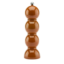 Nutmeg Bobbin Lacquer Salt or Pepper Mill
