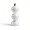 White Mini Bob Salt or Pepper Mill
