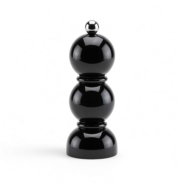 Black Mini Bob Salt or Pepper Mill