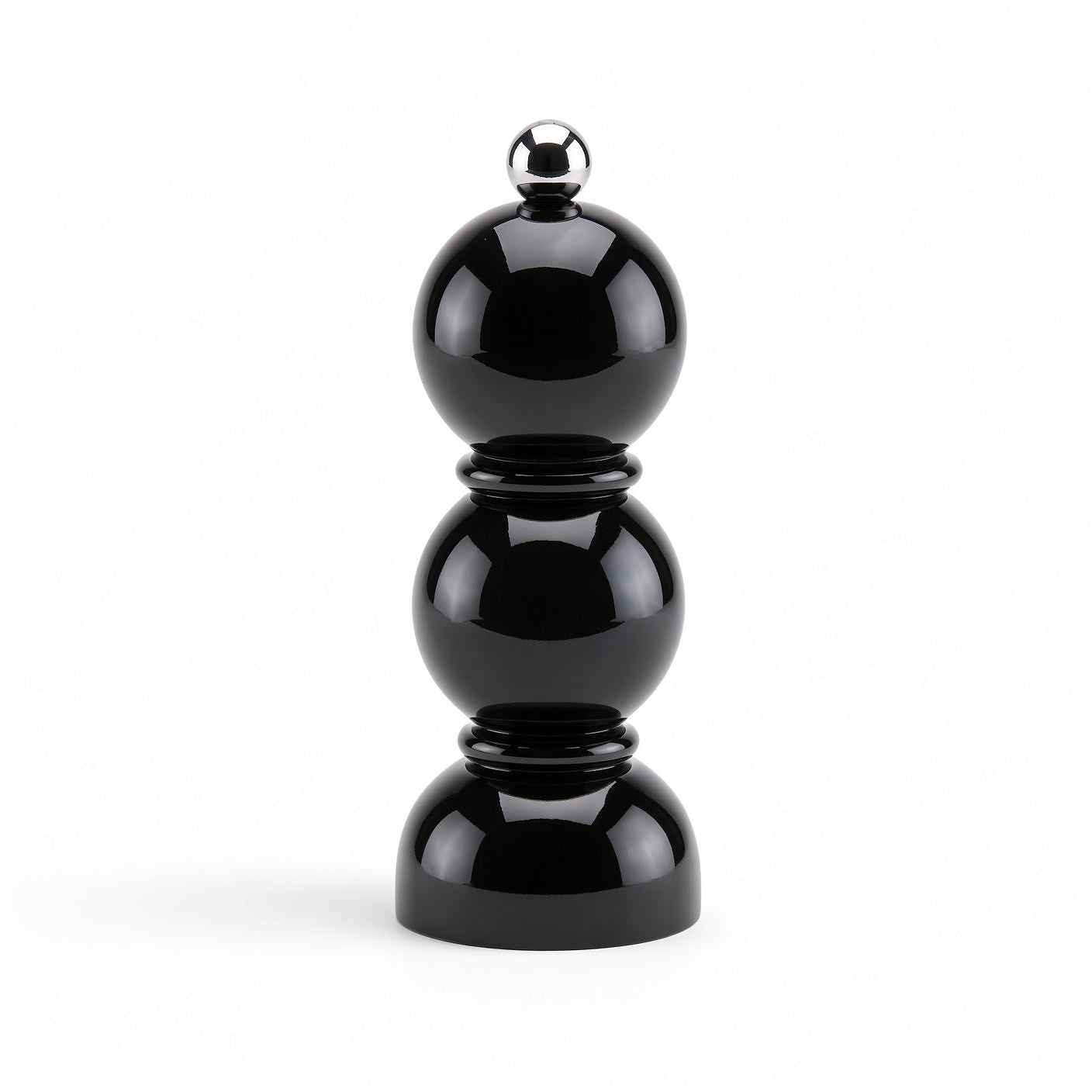 Black Mini Bob Salt or Pepper Mill