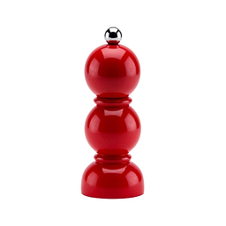 Red Mini Bob Salt or Pepper Mill