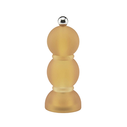 Amber Frosty Mini Bob Salt or Pepper Mill