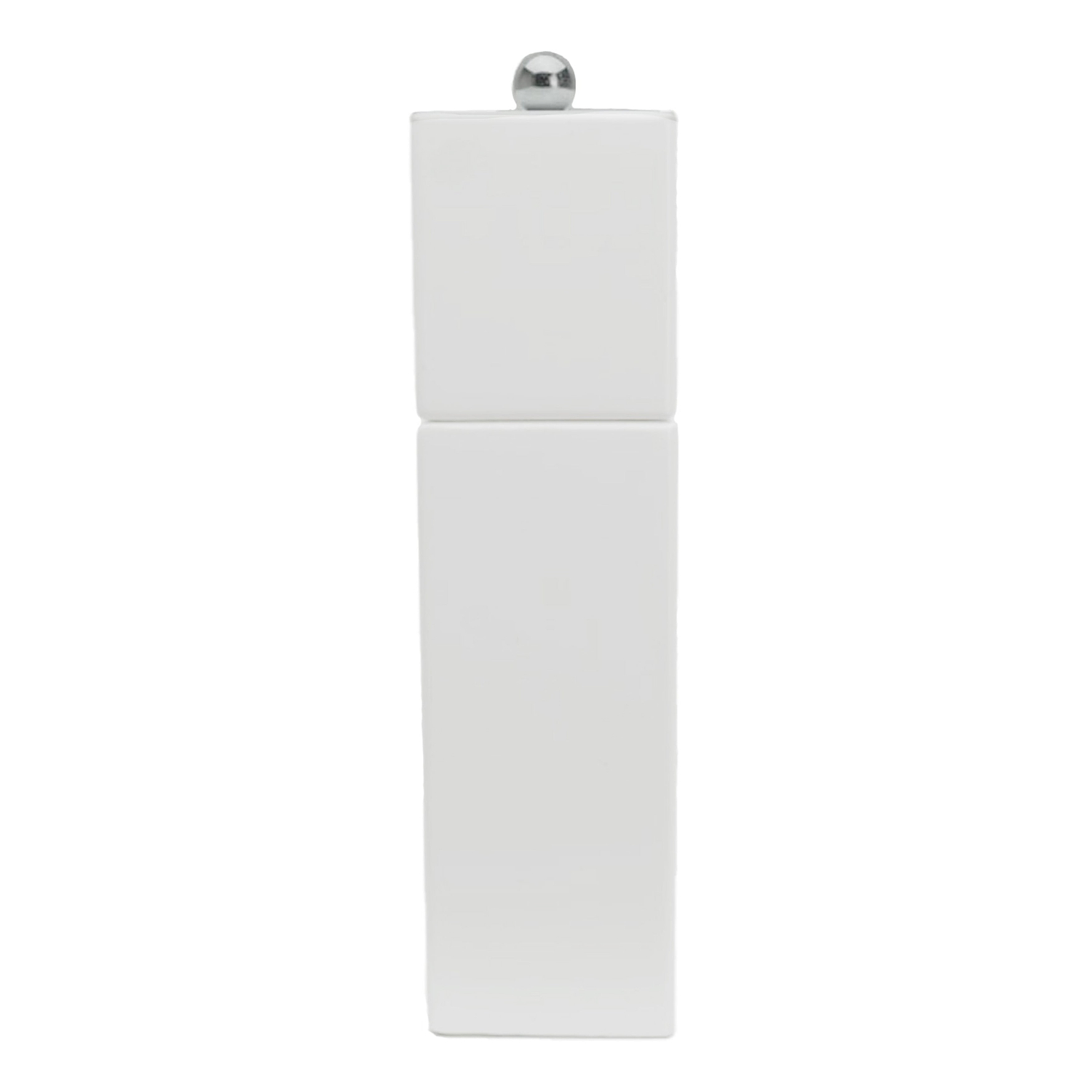 White Square Pillar Salt or Pepper Grinder - Addison Ross Ltd UK