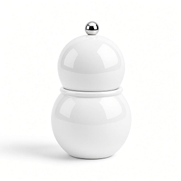 White  Chubbie Salt & Pepper Mill
