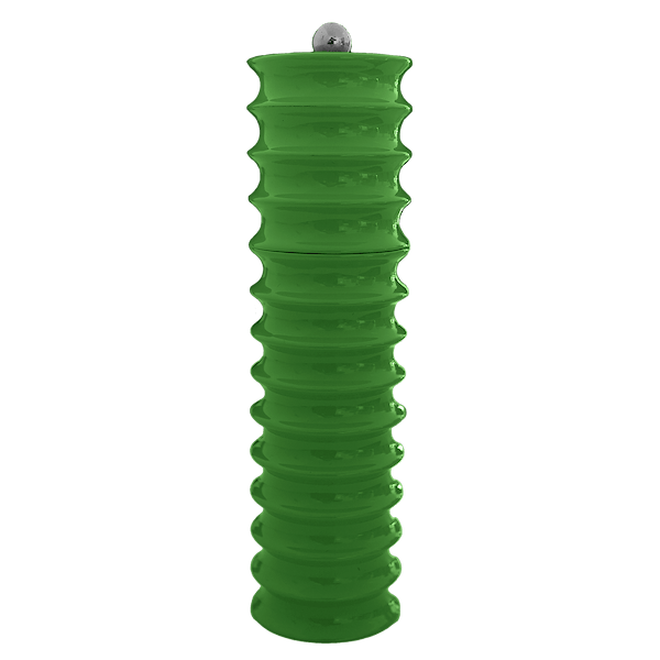 Leaf Green Twister Salt and Pepper Mill