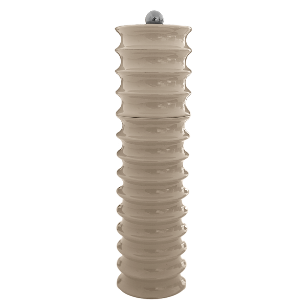 Cappuccino Twister Salt and Pepper Mill