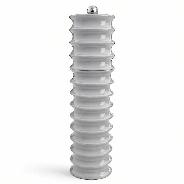 Grey Twister Salt and Pepper Mill
