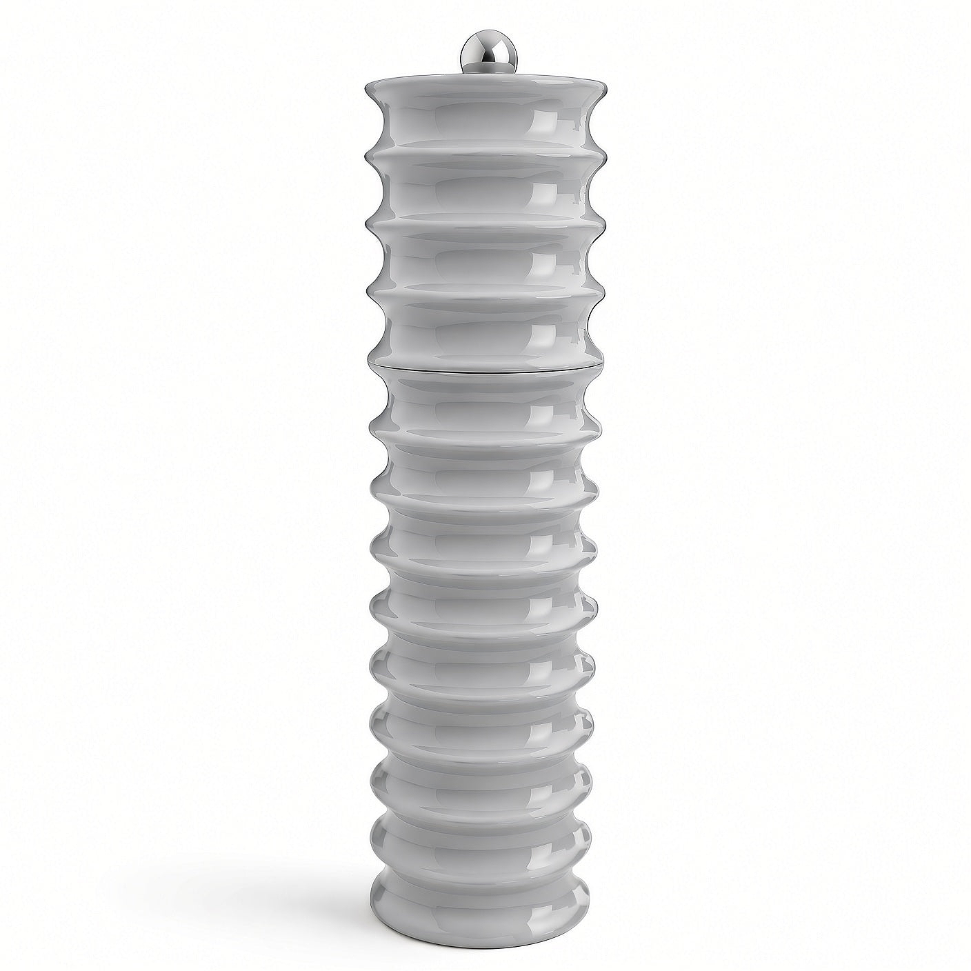 Grey Twister Salt and Pepper Mill