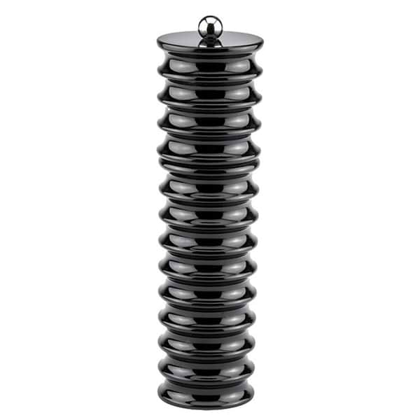 Black Twister Salt or Pepper Mill