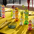 Amber Icy Bobbin Salt or Pepper Mill