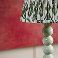 Ikat Empire Khaki & Sage Lampshade - 25cm