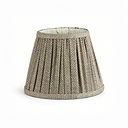 Herringbone Beige Empire Lampshade - 6"