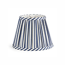Navy Striped Lampshade - 6"