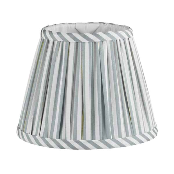 Chambray Striped Lampshade - 6"
