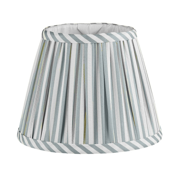 Chambray Striped Lampshade - 6"