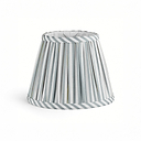 Chambray Striped Lampshade - 6"
