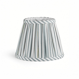 Chambray Striped Lampshade - 6"