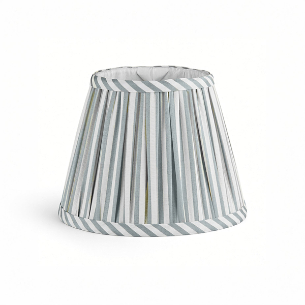 Chambray Striped Lampshade - 6"