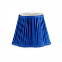 Cobalt Blue Scallop Lampshade - 6"