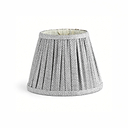 Herringbone Light Grey Empire Lampshade - 6"