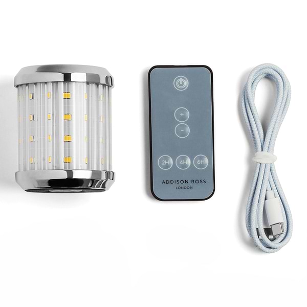 Rechargeable Light Bulb with USB-C Cable & Remote