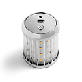 Small Cherry Bobbin Lacquered Lamp Base & Rechargeable Bulb - 19cm