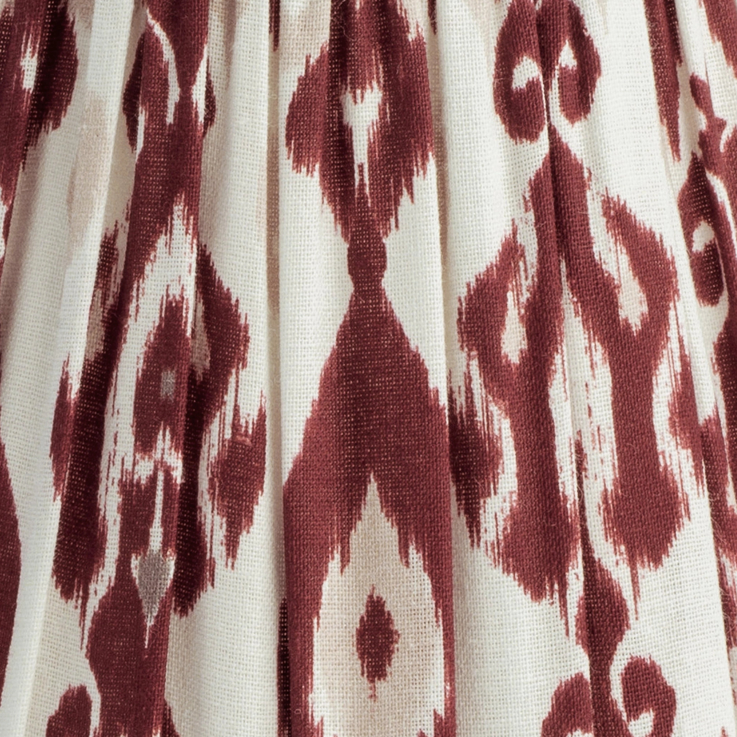 Ikat Empire Cherry & Cappuccino Lampshade - 16cm