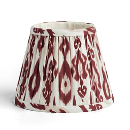 Ikat Empire Cherry & Cappuccino Lampshade - 16cm