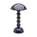 Navy Lacquer Rechargeable Bobbin LED Lamp