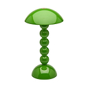 Leaf Green Lacquer Rechargeable Bobbin LED Lamp