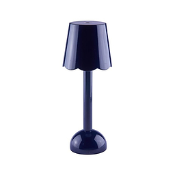 Navy Scallop Rechargeable LED Lamp
