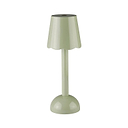 Sage Green Scallop Rechargeable LED Lamp